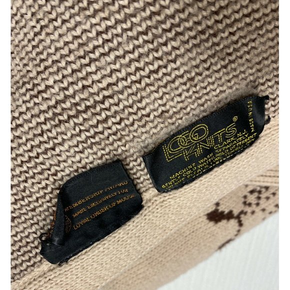 Rare Vintage 1970s Logo Knits Moose Lodge Blanket Club Quilt Large Elks Retro - Picture 8 of 8